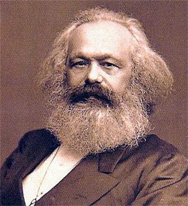 Karl Marx,le  grand penseur moderne du communisme.